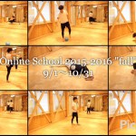 オンラインスクール2015-2016 "fall"トレーニング動画撮影してきました!