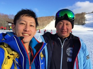 初滑り＆初レッスン