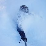 すんご〜く晴れたので久しぶりにアクションカムゲットしてパウダー滑ってみました！