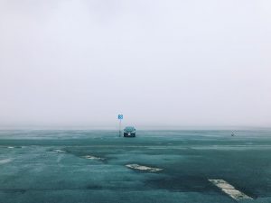 誰もいない...笑