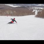 【スキー】中斜面を上下動多めのカービング大回りで滑ってみる|TakehiroSaito